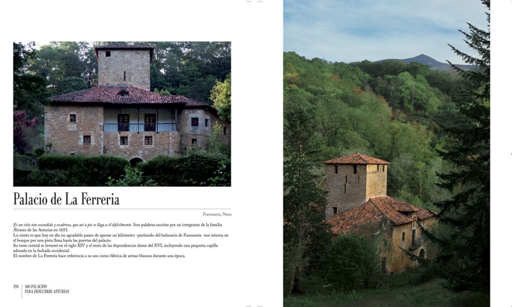 Libro 160 Palacios para descubrir Asturias